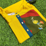 Women's Reyon Cotton Kurti With Embroidery -L Size